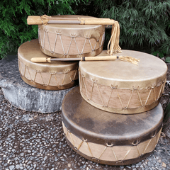 16″ (41cm) Buckskin Drumstick Beater - Tachini Drums