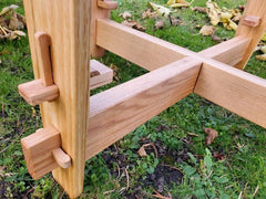 Oak Powwow Drum Stand