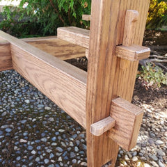 Oak Powwow Drum Stand