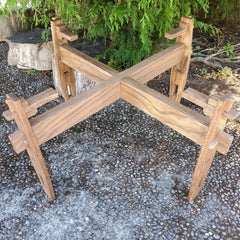 Oak Powwow Drum Stand