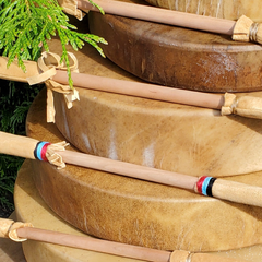 16″ (41cm) Buckskin Drumstick Beater