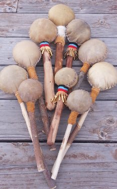 Artisan Medicine Rattle - Tachini Drums
