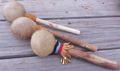 Artisan Medicine Rattle - Tachini Drums