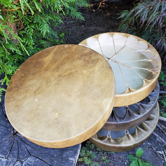 Rawhide, Frames, and Lacing: Essential Native Drum Making Materials - Tachini Drums