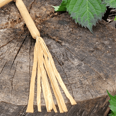 16″ (41cm) Buckskin Drumstick Beater - Tachini Drums