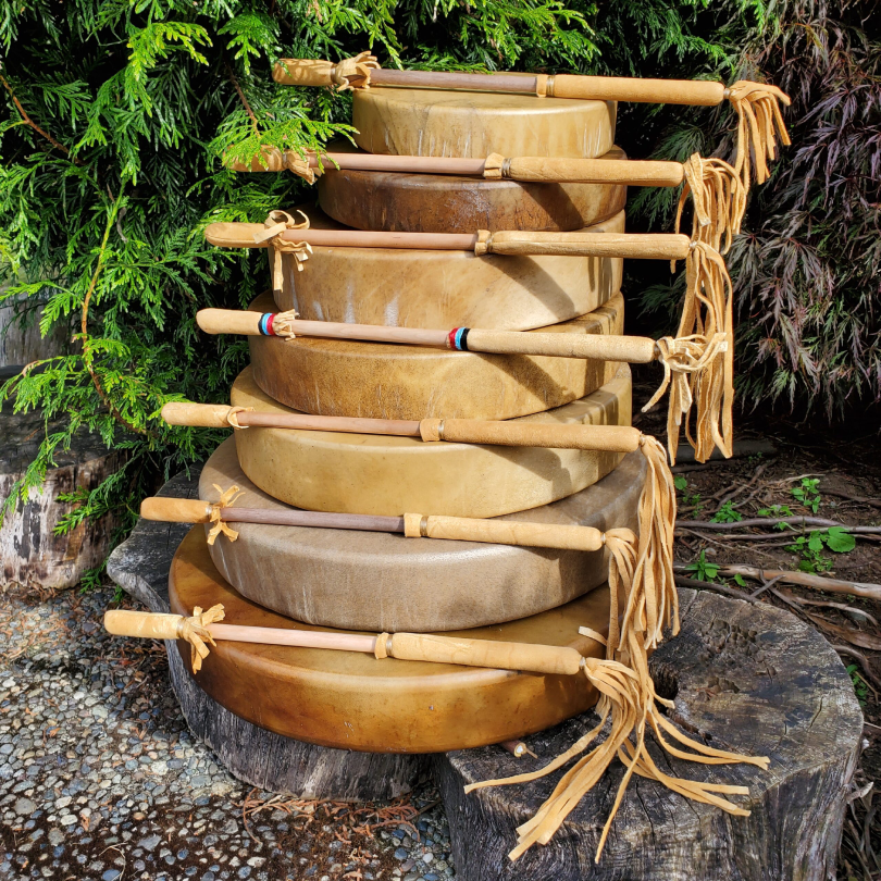 16″ (41cm) Buckskin Drumstick Beater - Tachini Drums