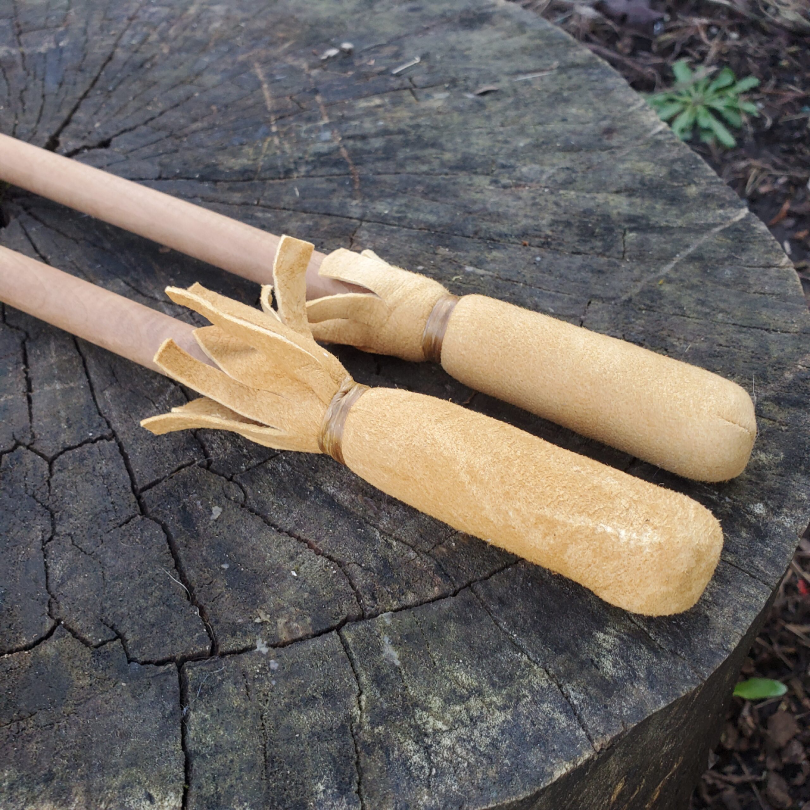 16″ (41cm) Buckskin Drumstick Beater