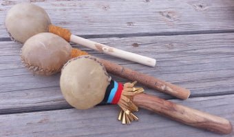 Artisan Medicine Rattle - Tachini Drums