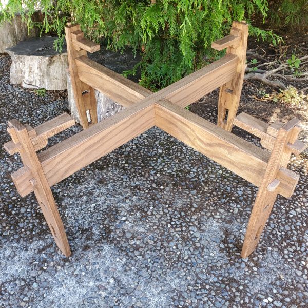 Oak Powwow Drum Stand - Tachini Drums