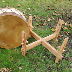 Oak Powwow Drum Stand - Tachini Drums