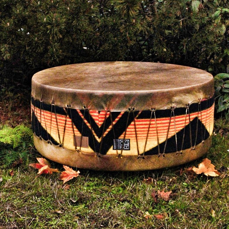 Wool Blanket Powwow Drum - Tachini Drums